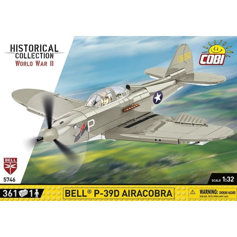 COBI 5746 BELL P39 AIRACOBRA 1/32ND SCALE