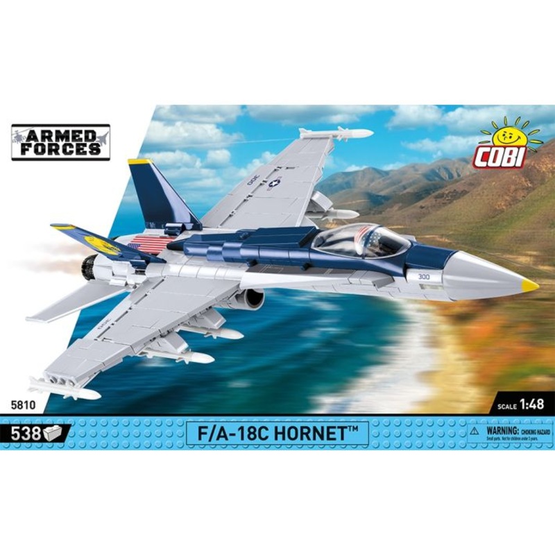 COBI 5810 F/A-18C HORNET 1/48TH SCALE