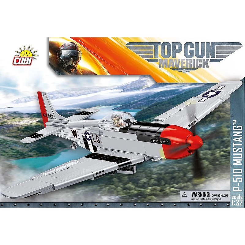 COBI 5846 TOPGUN MAVERICK P-51D MUSTANG SCALE 1:32