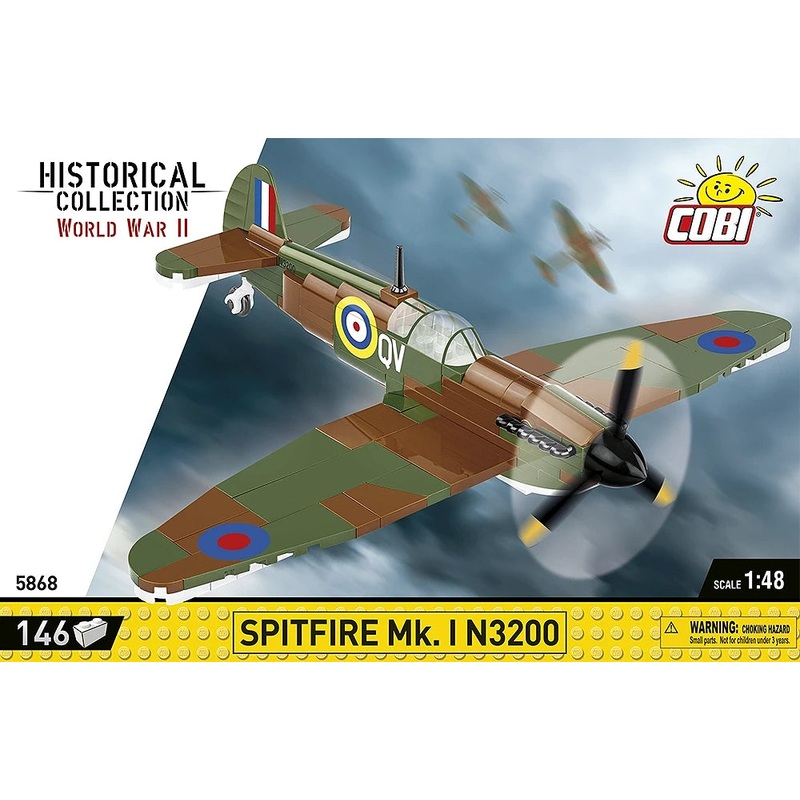 COBI 5868 SPITFIRE MK I N3200 1:48 SCALE