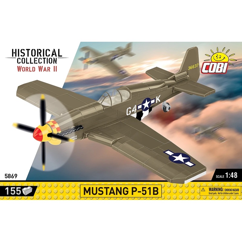 COBI 5869 MUSTANG P-51B 1:48 SCALE