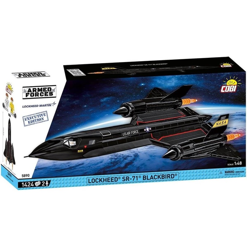 COBI 5890 LOCKHEAD SR-71 BLACKBIRD 1:48 SCALE