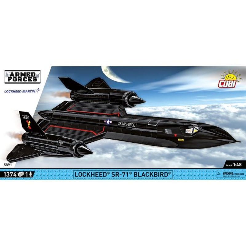 COBI 5891 LOCKHEED SR-71 BLACKBIRD