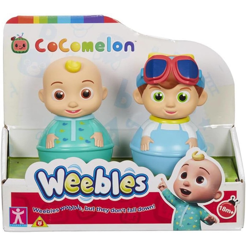 COCOMELON 77044 WEEBLES FIGURES 2 PACK (ASSORTED DESIGNS)
