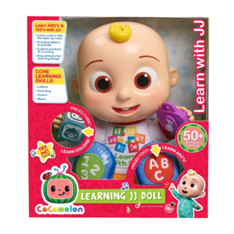 COCOMELON 96112 LEARNING JJ DOLL