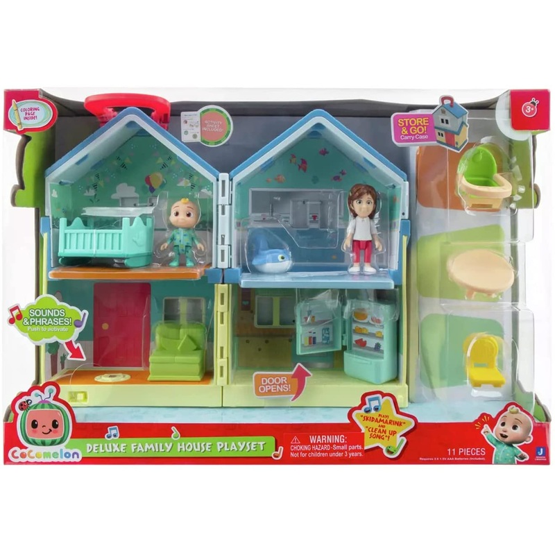 COCOMELON WT0066 DELUXE FAMILY HOUSE PLAYSET