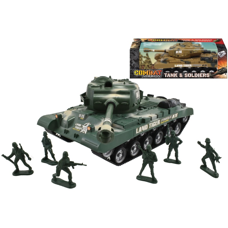 COMBAT MISSION TY0563 MILITARY SET TANK (TWO COLOURS ONE SUPPLIED)