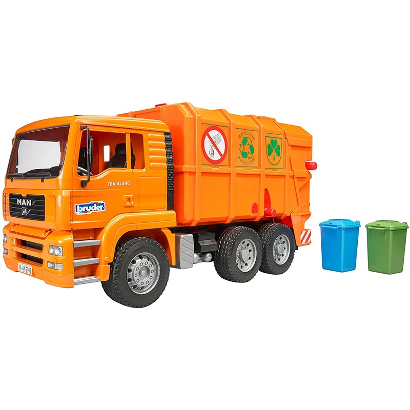 BRUDER 2760 Man Refuse Bin Lorry