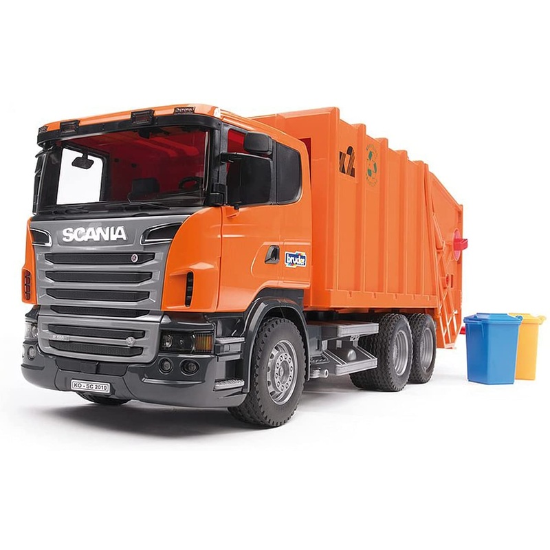 BRUDER 3560 Scania R-Series Bin Lorry Refuse Truck