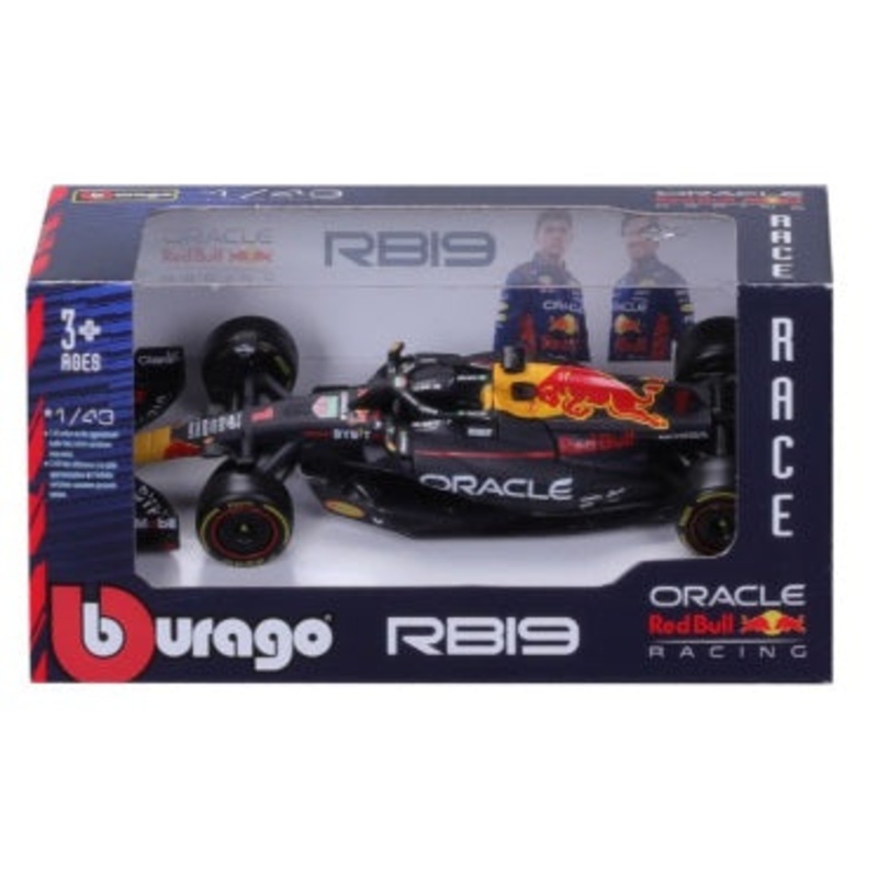 BURAGO 160039 NO1 RED BULL MAX VERSTAPPEN RB19 F1 CAR