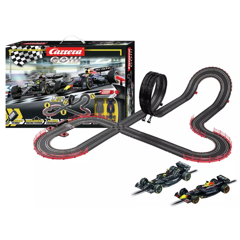 CARRERA GO MAX COMPETITION SLOT CAR FORMULA ONE SET