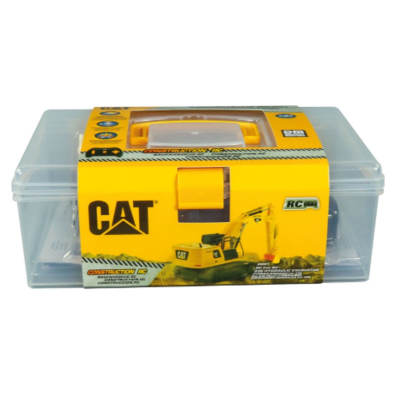 CARRERA RC MINI CAT HYDRAULIC EXCAVATOR WITH CASE