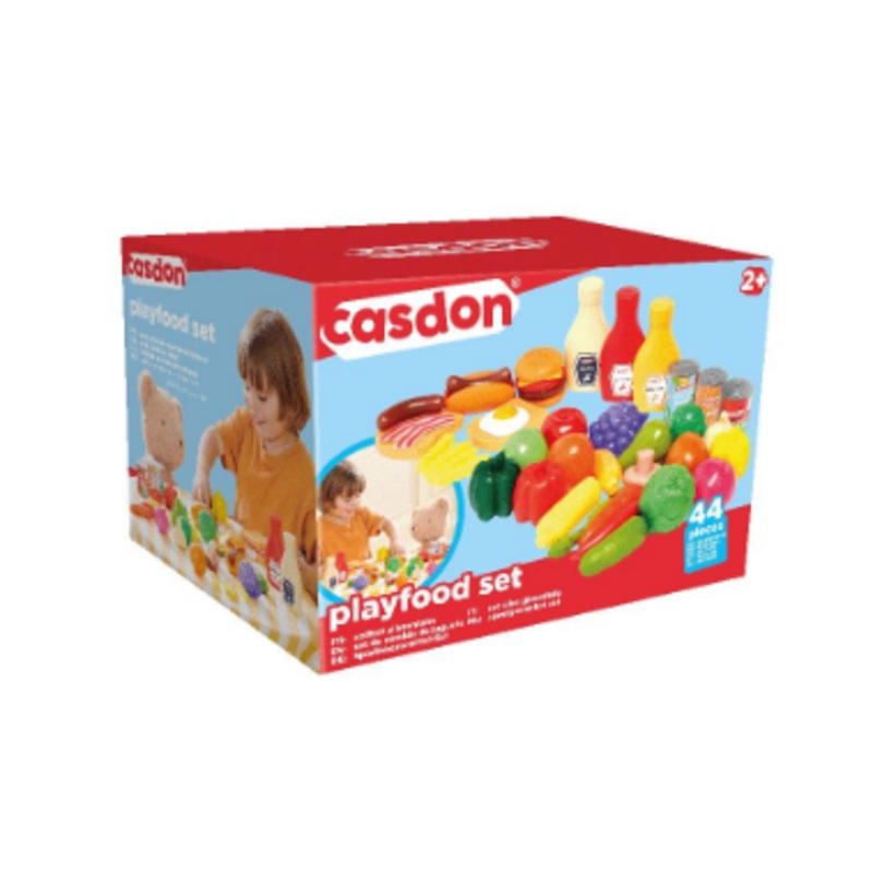 CASDON 61850 PLAYFOOD SET 44 PIECES
