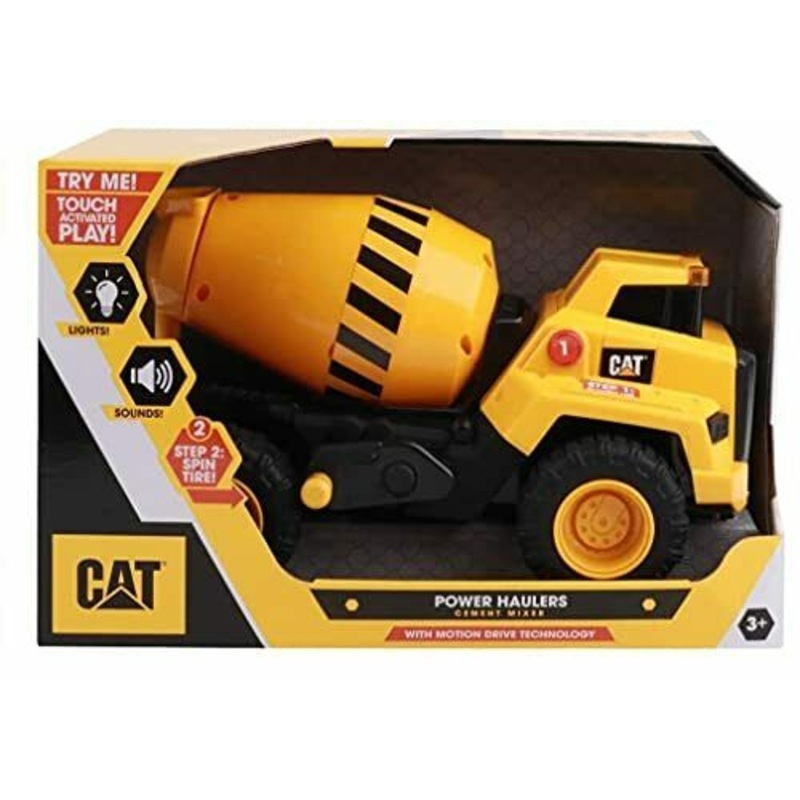 CAT 82269 POWER HAULERS LIGHTS AND SOUND CEMENT MIXER