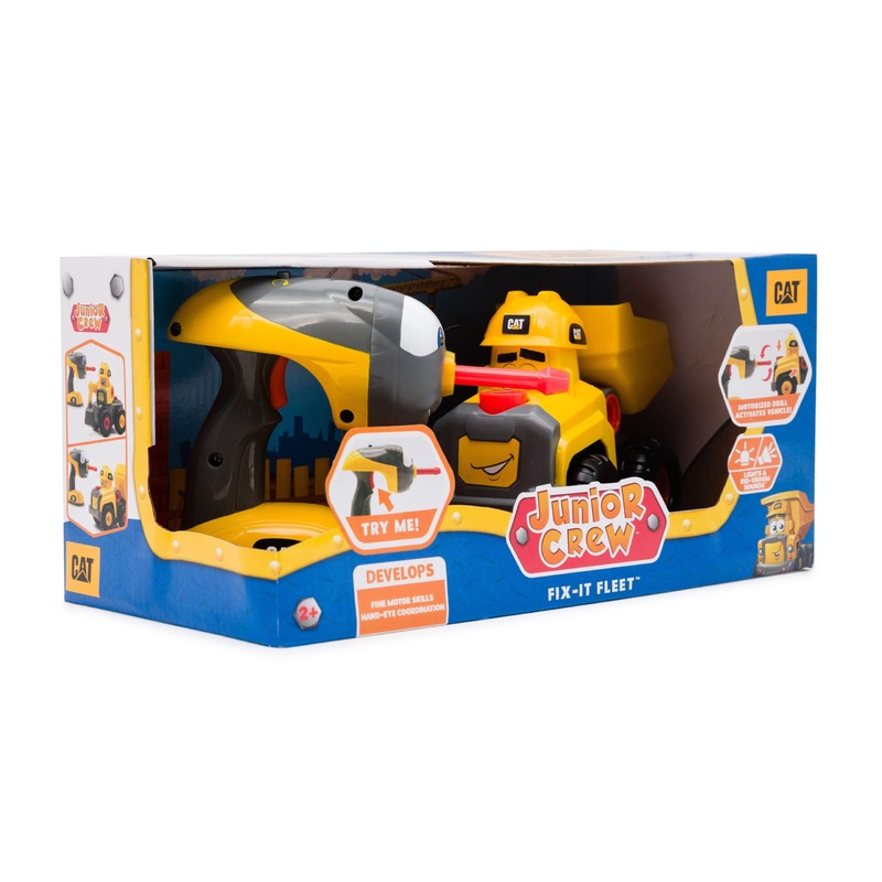 CAT 83197 JUNIOR CREW FIX-IT FLEET DUMP TRUCK