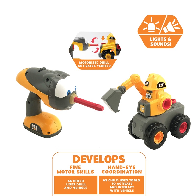 CAT 83199 JUNIOR CREW FIX-IT FLEET EXCAVATOR