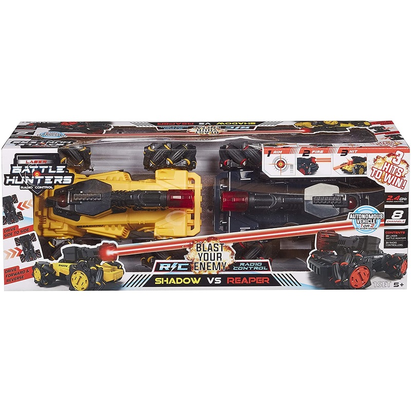 CHARACTER OPTIONS 33298 LASER BATTLE HUNTERS RC COMBAT VEHICLES