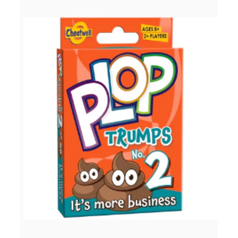 CHEATWELL GAMES 12544 PLOP TRUMPS NO2 CARD GAME