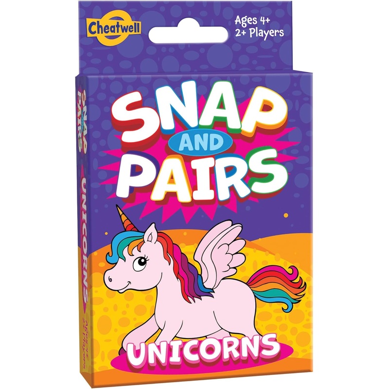 CHEATWELL GAMES 12674 SNAP AND PAIRS UNICORNS CARD GAME