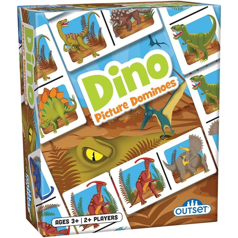 CHEATWELL GAMES 19209 DINO PICTURE DOMINOES