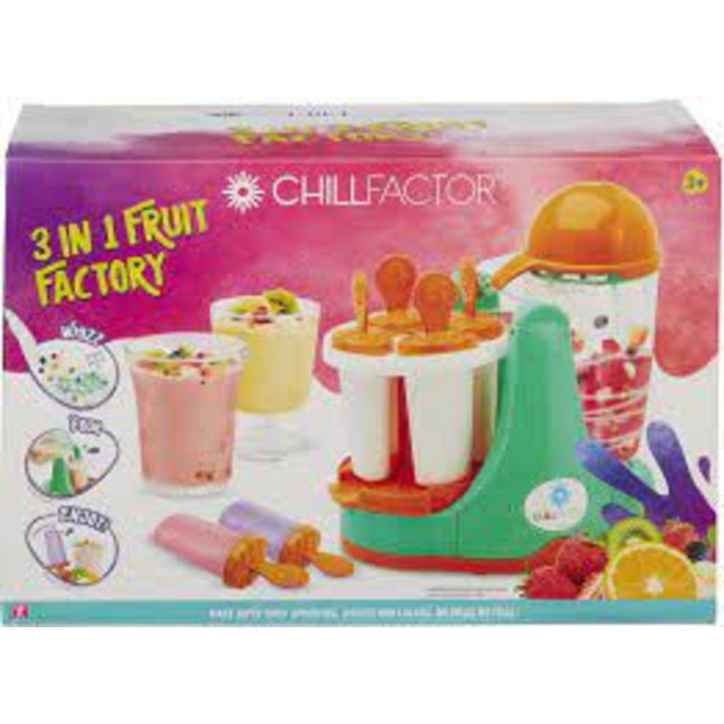 CHILL FACTOR 07670 3 IN 1 FRUIT FACTORY