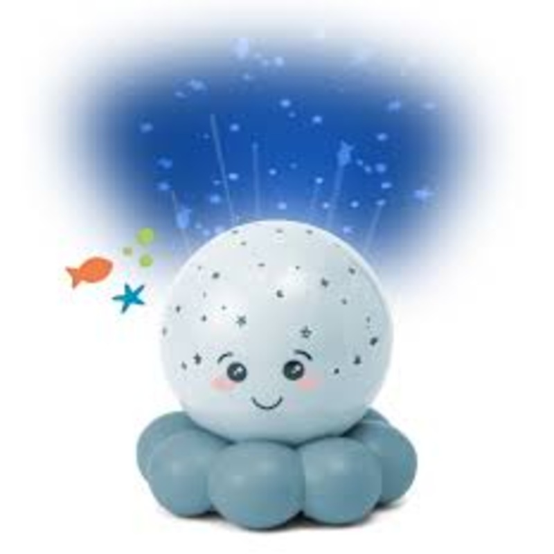 CLOUD B 1100-BL TWINKLES TO GO OCTO PASTEL BLUE NIGHTLIGHT