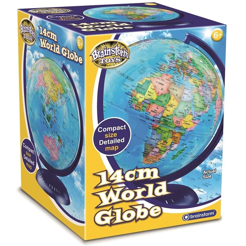 BRAINSTORM TOYS E2045 14cm WORLD GLOBE