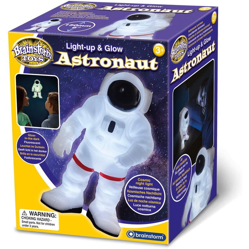 BRAINSTORM TOYS E2066 LIGHT-UP & GLOW ASTRONAUT MULTI-COLOUR