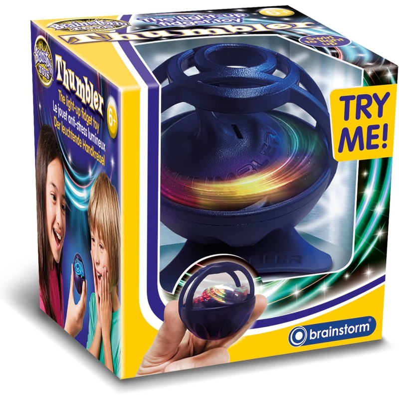 BRAINSTORM TOYS E2086 LIGHT-UP THUMBLER FIDGET TOY