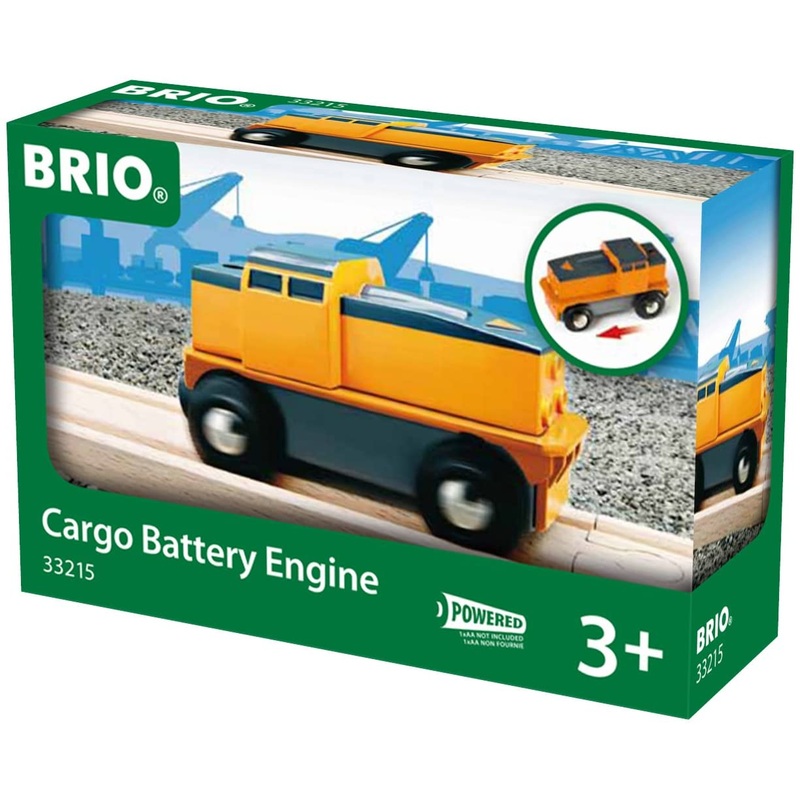BRIO RAIL 33215 CARGO BATTERY ENGINE