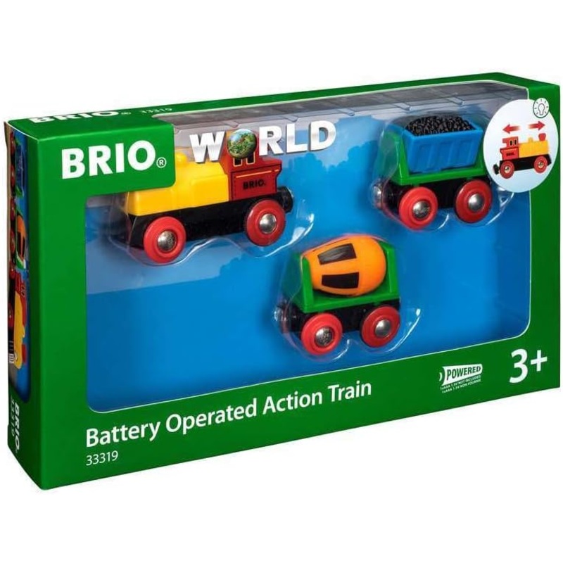 BRIO RAIL 33319 BATTERY OPERATED ACTION TRAIN