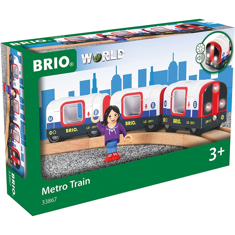 BRIO RAIL 33867 METRO TRAIN