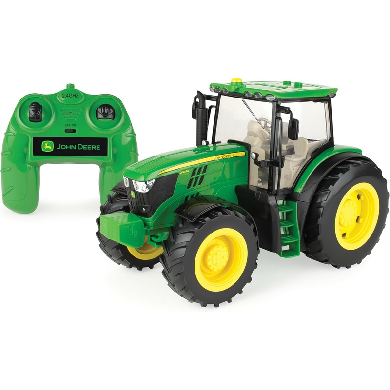 BRITAINS 47486 BIG FARM RADIO CONTROLLED JOHN DEERE 6210R TRACTOR