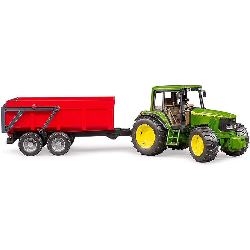 BRUDER 2057 JOHN DEERE 6920 TRACTOR WITH TIPPING TRAILER