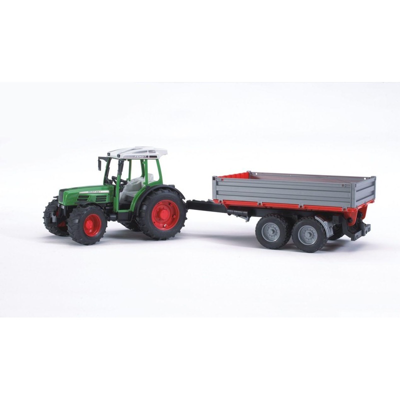 BRUDER 2104 Fendt 209 S with Tipping Trailer