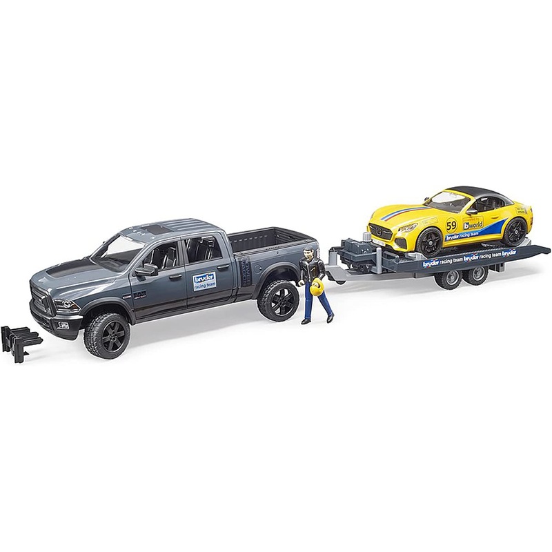 BRUDER 2504 RAM 2500 POWER WAGON AND ROADSTER