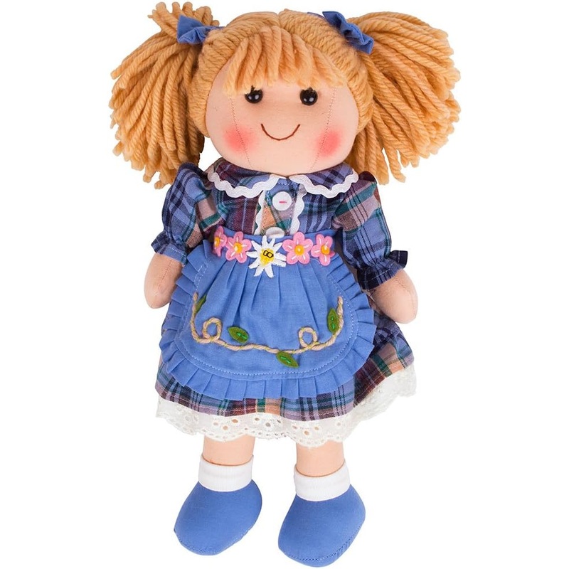 BIGJIGS BJD016 MEDIUM RAG DOLL KATIE