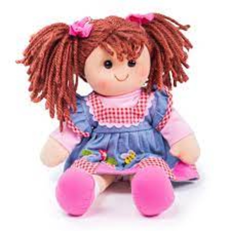 BIGJIGS BJD028 MEDIUM RAG DOLL MELODY