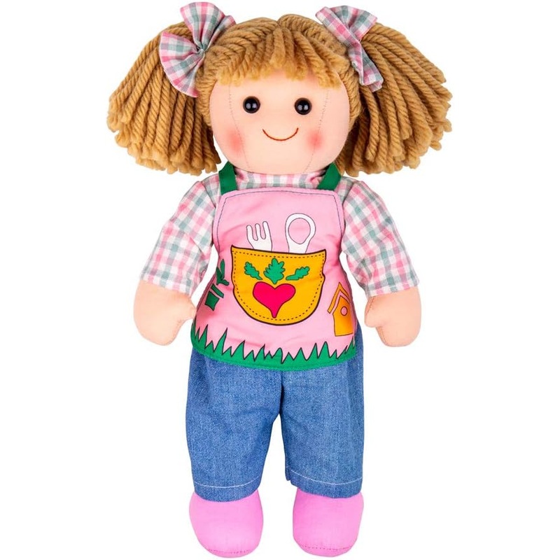 BIGJIGS BJD050 MEDIUM RAG DOLL ELSIE