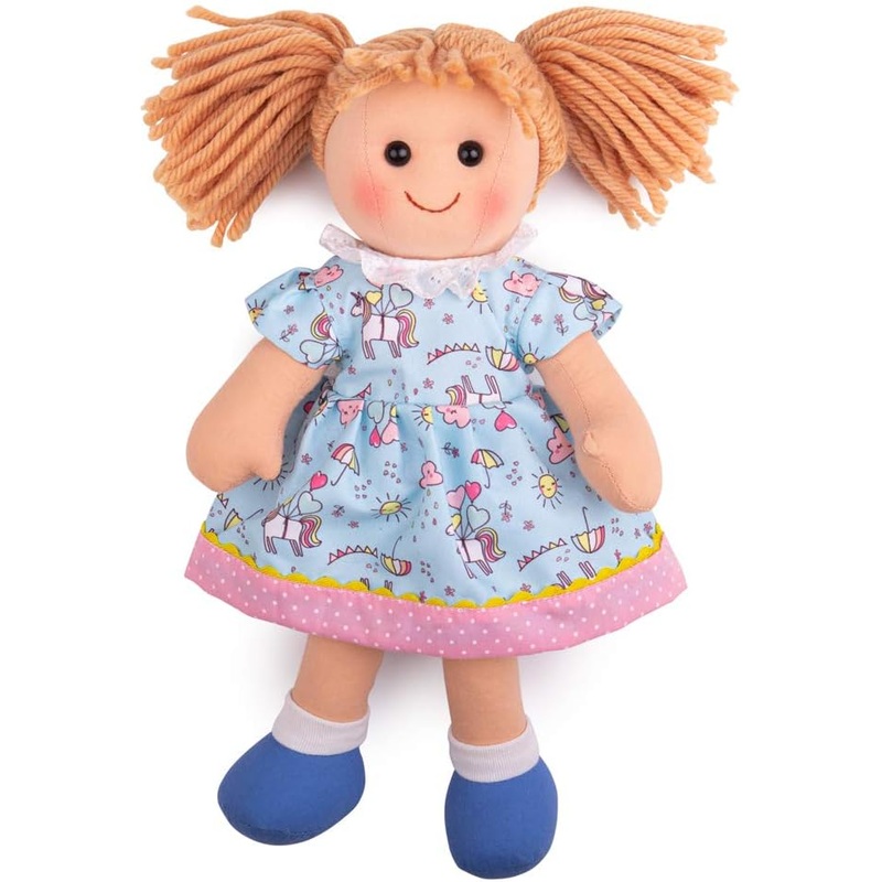 BIGJIGS BJD060 MEDIUM RAG DOLL OLIVIA