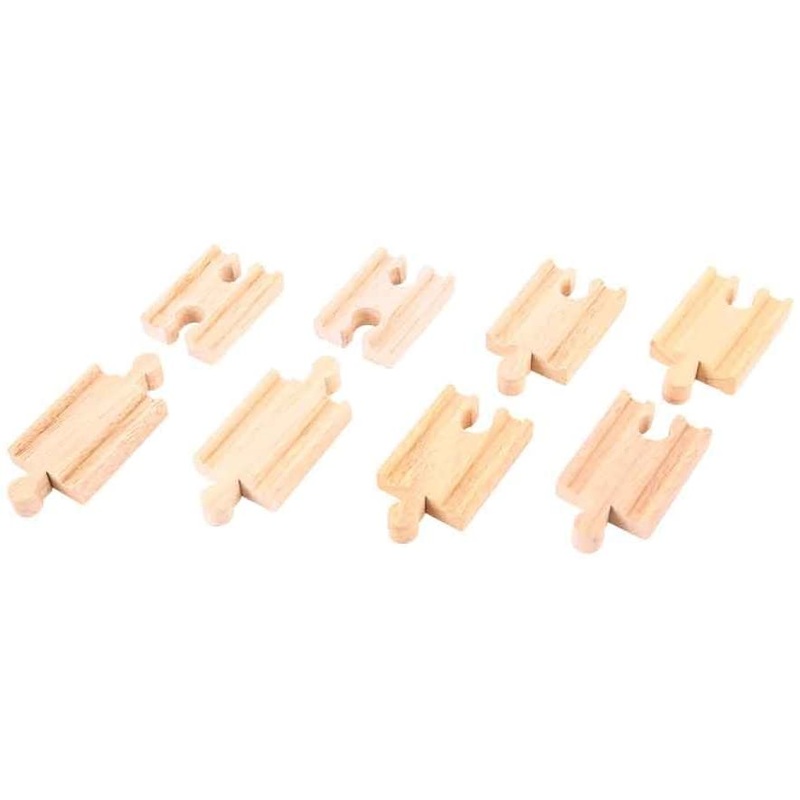 BIGJIGS RAIL BJT104 MINI TRACKS TRAIN WOODEN RAILWAY