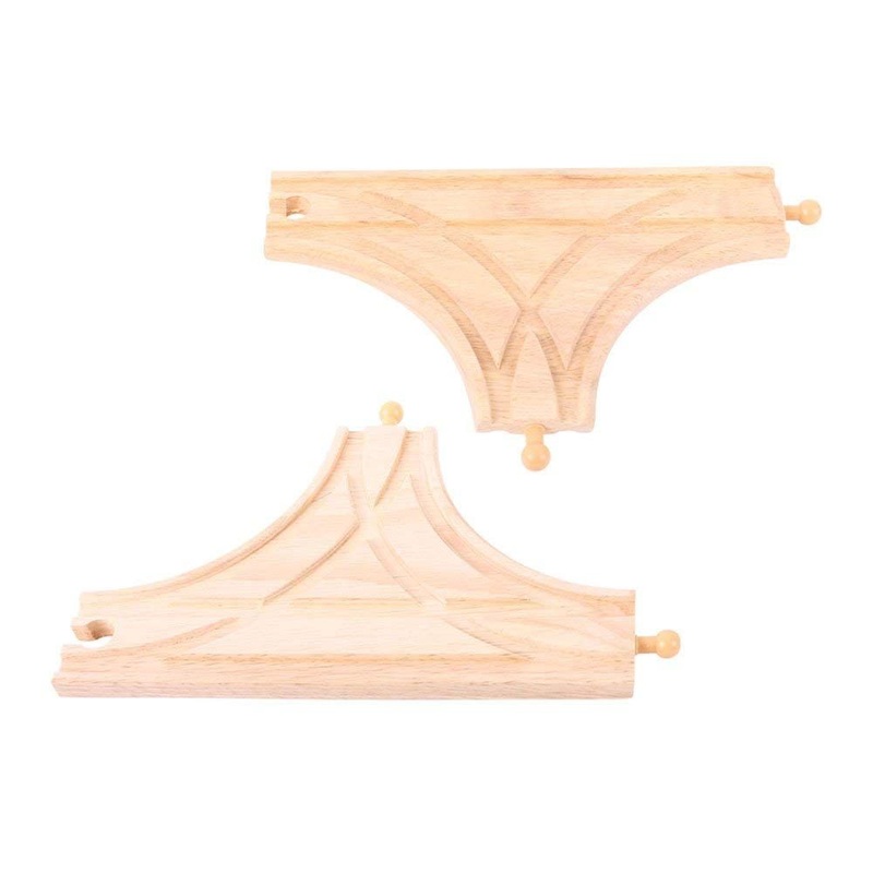 BIGJIGS RAIL BJT108 T JUNCTION WOODEN TRAIN TRACK