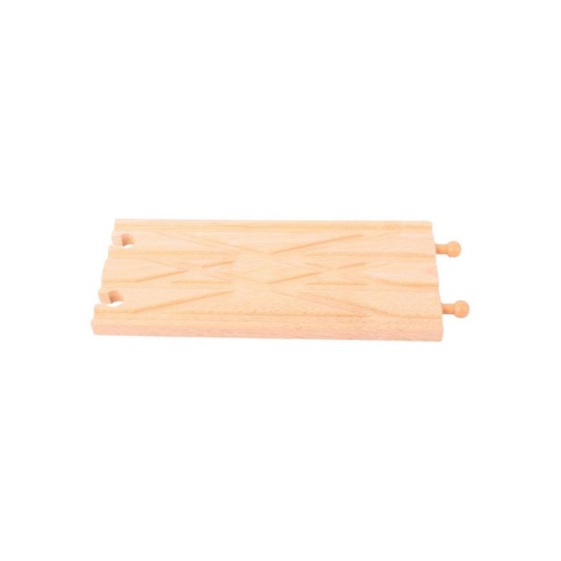 BIGJIGS RAIL BJT112 DIAMOND CROSSOVER WOODEN TRAIN TRACK
