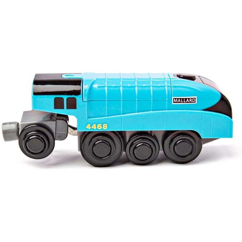 BIGJIGS RAIL BJT308 MALLARD BATTERY ENGINE WOODEN RAILWAY