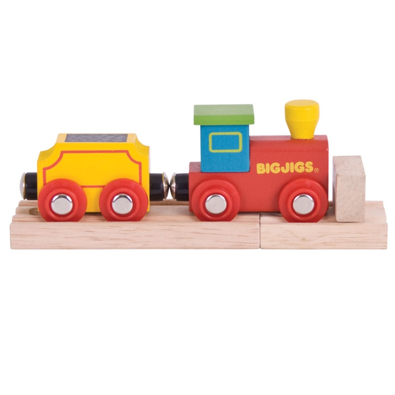 BIGJIGS RAIL BJT469 WOODEN RAILWAY MY FIRST ENGINE