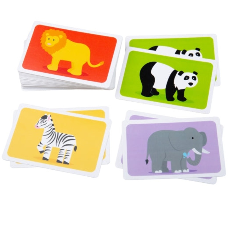BIGJIGS SNAP! WILD ANIMALS CARD GAME
