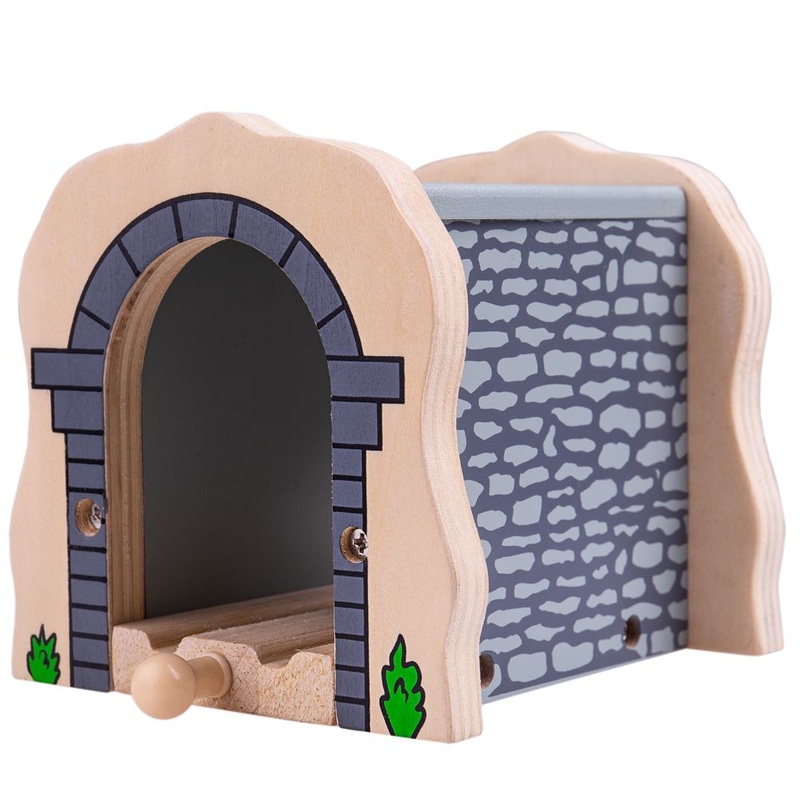 BIGJIGS TRAIN BJT120 GREY STONE TUNNEL