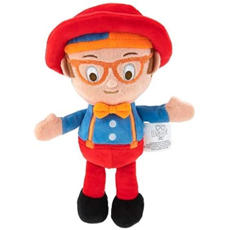 BLIPPI BLP0123 PLUSH BLIPPI FIREFIGHTER TOY