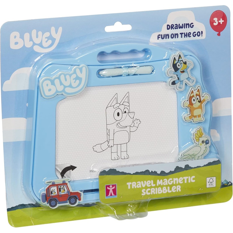 BLUEY 07837 TRAVEL MAGNETIC SCRIBBLER