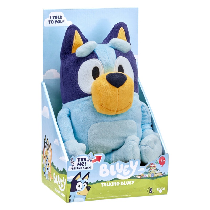 BLUEY 17143 PLUSH TALKING BLUEY